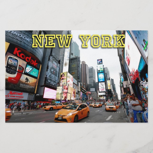 Times Square New York City USA (Framsida)