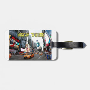 Times Square New York City USA Bagagebricka