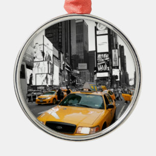 Times Square New York City USA Julgransprydnad Metall