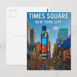 Times Square – New York City Vykort