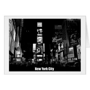 Times Square-New York Hälsningskort