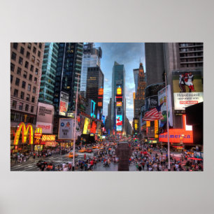Times Square-New York-utskrift Poster