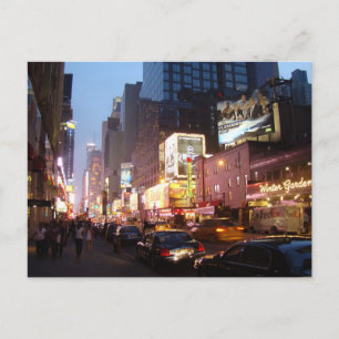 Times Square New York Vykort