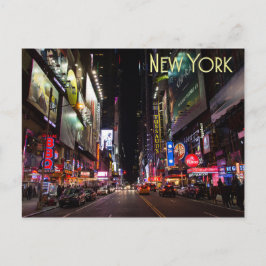 Times Square och 42nd Street Vykort