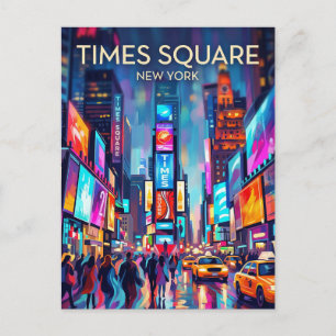 Times Square USA Vykort