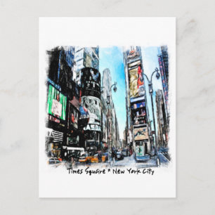 Times Square Vykort