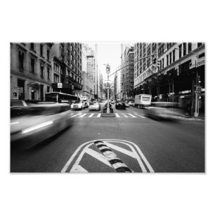 TimeSlip: 42 Street Manhattan Fototryck