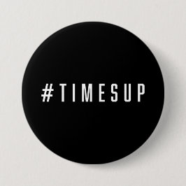 #TimesUp Feminist Round Button Knapp