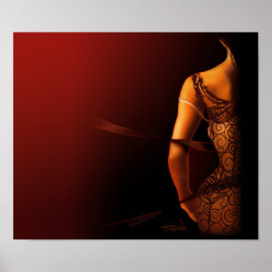 Timglas av Cheryl Daniels Poster