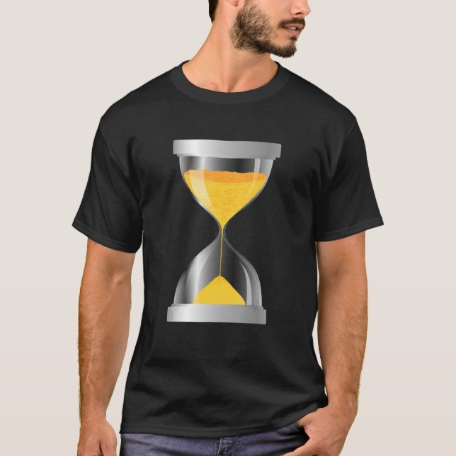 Timglas för tidsbegränsad användning 6 t shirt (Framsida)