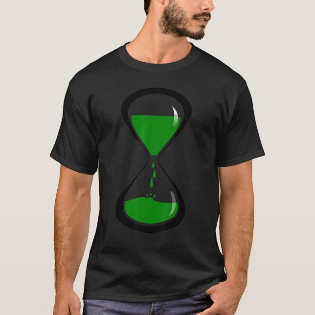 Timglas för tidsbegränsad användning 7 t shirt (Framsida)