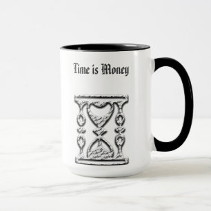 Timglas på skräddarsy kaffe koppar ingen minimi