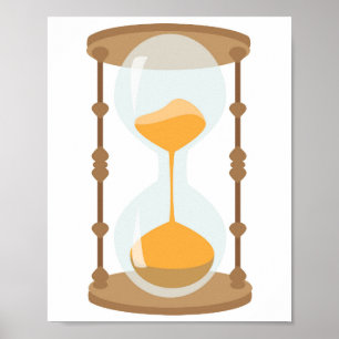 Timglas Poster