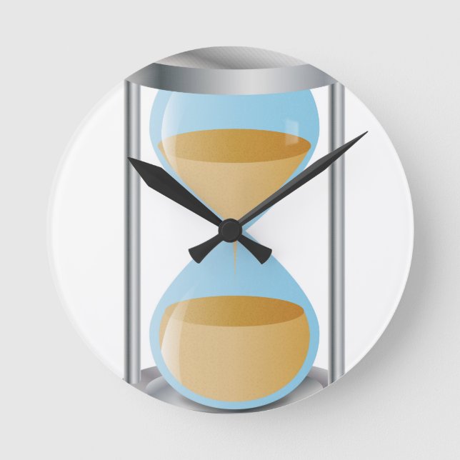Timglas Rund Klocka (Framsida)