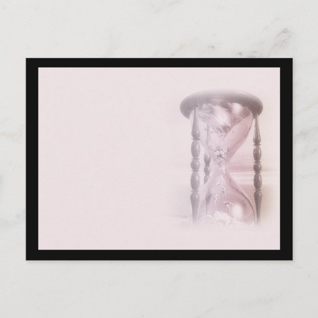 timglas vykort (Framsida)