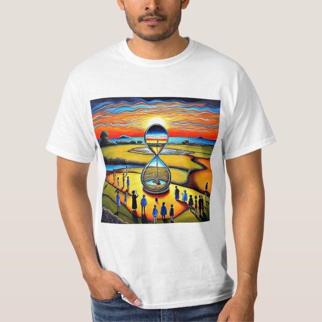 Timglasets sand 3 t shirt (Framsida)