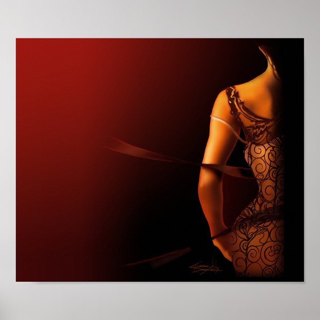 Timglass av Cheryl Daniels Poster (Framsidan)