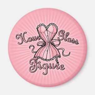 Timglass Figur Magnet