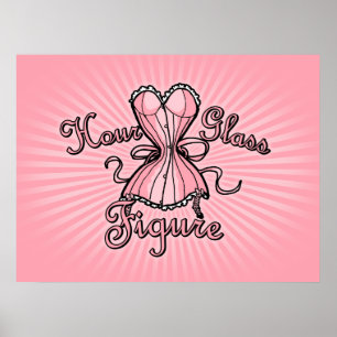 Timglass Figur Poster