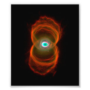 Timglass Nebula Space Astronomy Fototryck