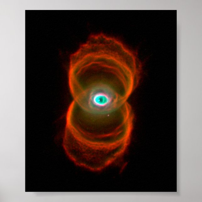 Timglass Nebula Space Astronomy Poster (Framsidan)