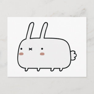 Timid Rabbit Vykort