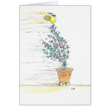 "Timjan" födelsedagkort