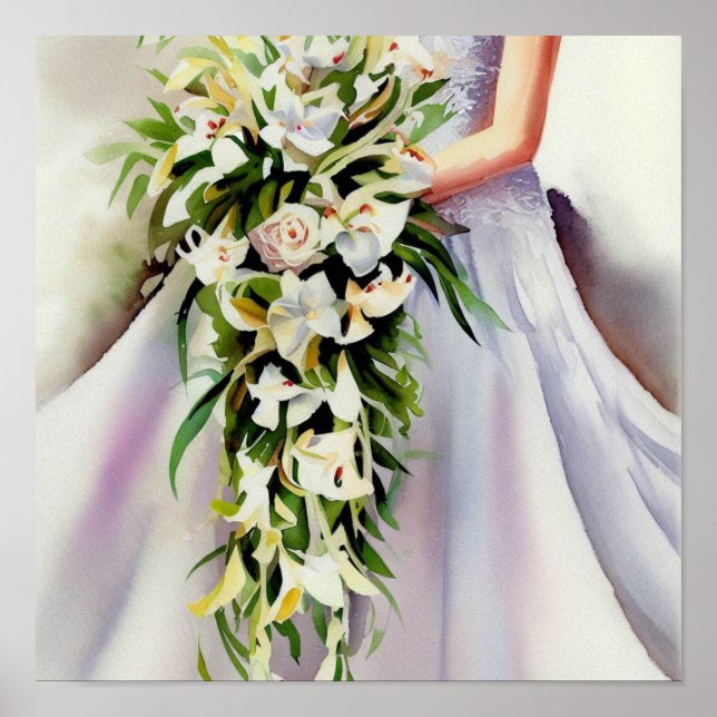 Timless Beauty, Möhippa Cascading Bouquet 2 Poster (Framsidan)