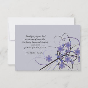 Timless - Bereavement Tack Notecard Kort