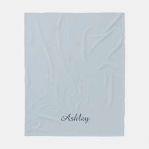 Timless - Blue Mist Namn Fleece Blanket