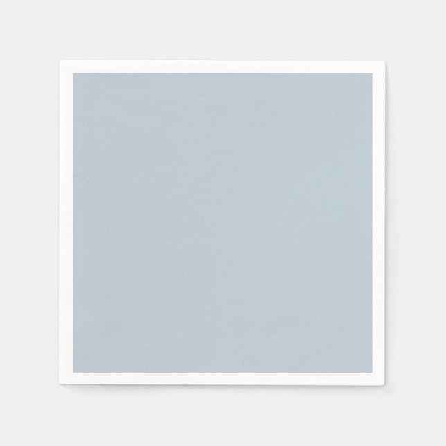 Timless - Blue Mist Papper Napkins Pappersservett (Framsidan)