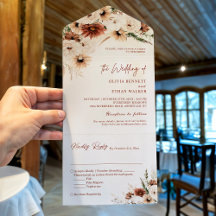 Timless Boho Earthy Toned Blommigt Bröllop