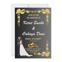 Timless Bröllop med brid och groom