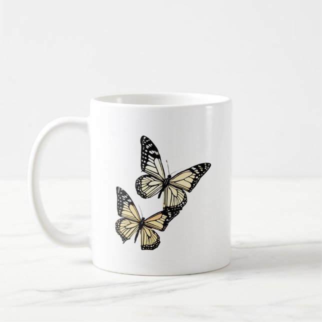 Timless Butterfly Mugg Design (Vänster)