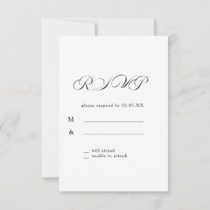 Timless Calligraphy Classic White Bröllop OSA
