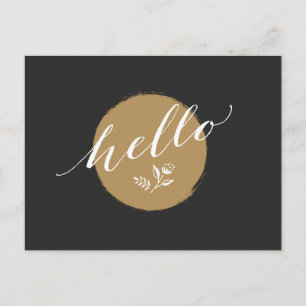 Timless, charmigt sätt att säga Hej Vykort