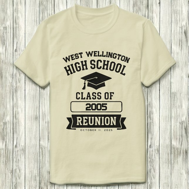 Timless Classic Varsity High School Class Reunion T Shirt (Skapare uppladdad)