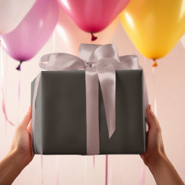 Timless - Earthy Brown Wrapping Papper Presentpapper