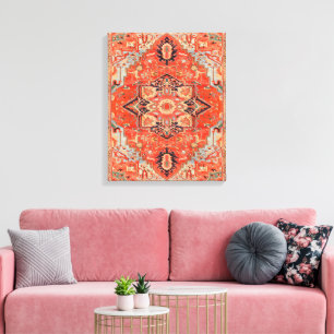 Timless Echoes: Heritage Boho Oriental Moroccan Canvastryck