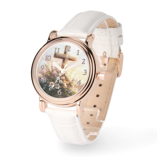 Timless Elegance A Watch with a Touch of Serenity Armbandsur (Vinkel)