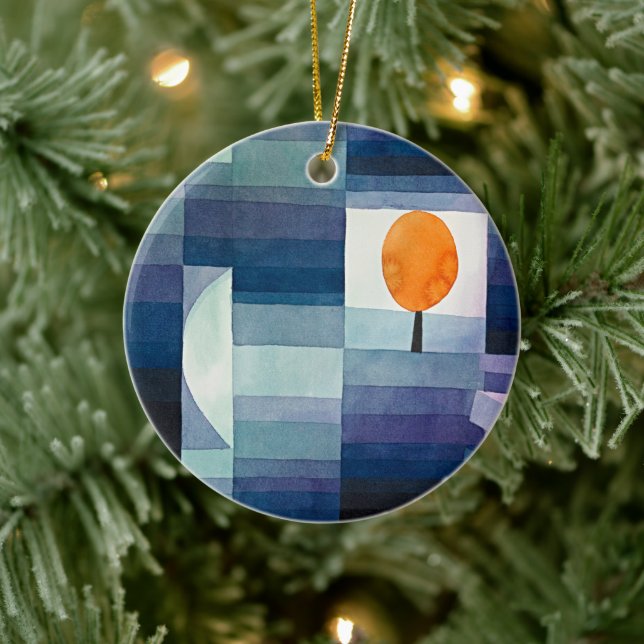 Timless Elegance: The Harbinger of Autumn Julgransprydnad Keramik (Träd)