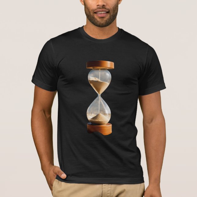 Timless Elegance: Timglass T-Shirt Designs" (Framsida)