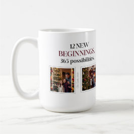 Timless Family Photo Anpassningsbar 2025 Calendar Kaffemugg