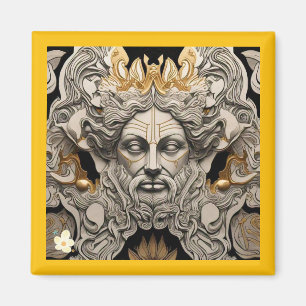 "Timless Folklore Art" Magnet