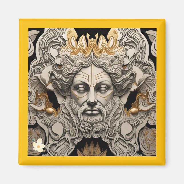 "Timless Folklore Art" Magnet (Framsidan)
