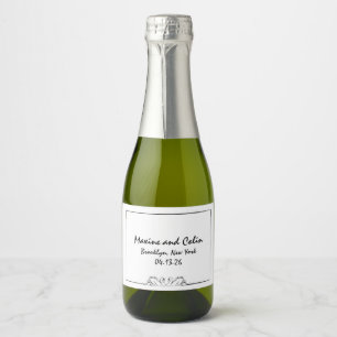 Timless Handskriftlig Svan Möhippa Champagne