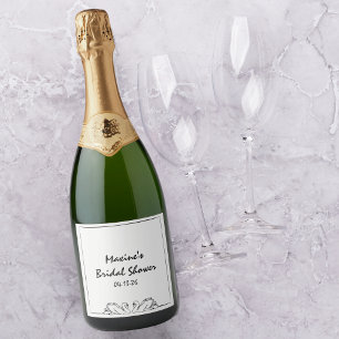 Timless Handskriftlig Svan Möhippa Champagne