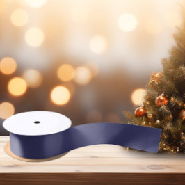 Timless - Indigo Blue Satin Ribbon