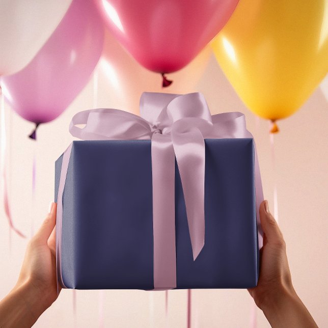 Timless - Indigo Blue Wrapping Papper Presentpapper (Skapare uppladdad)