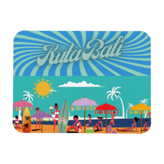 Timless Kuta: Roligt Bali Magnetic Card Magnet
